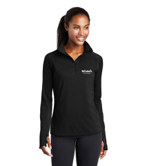 Sport-Tek Women's Sport-Wick® Stretch 1/4-Zip Pullover - LST850 - CRG