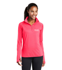 Sport-Tek Women's Sport-Wick® Stretch 1/4-Zip Pullover - LST850 - CRG