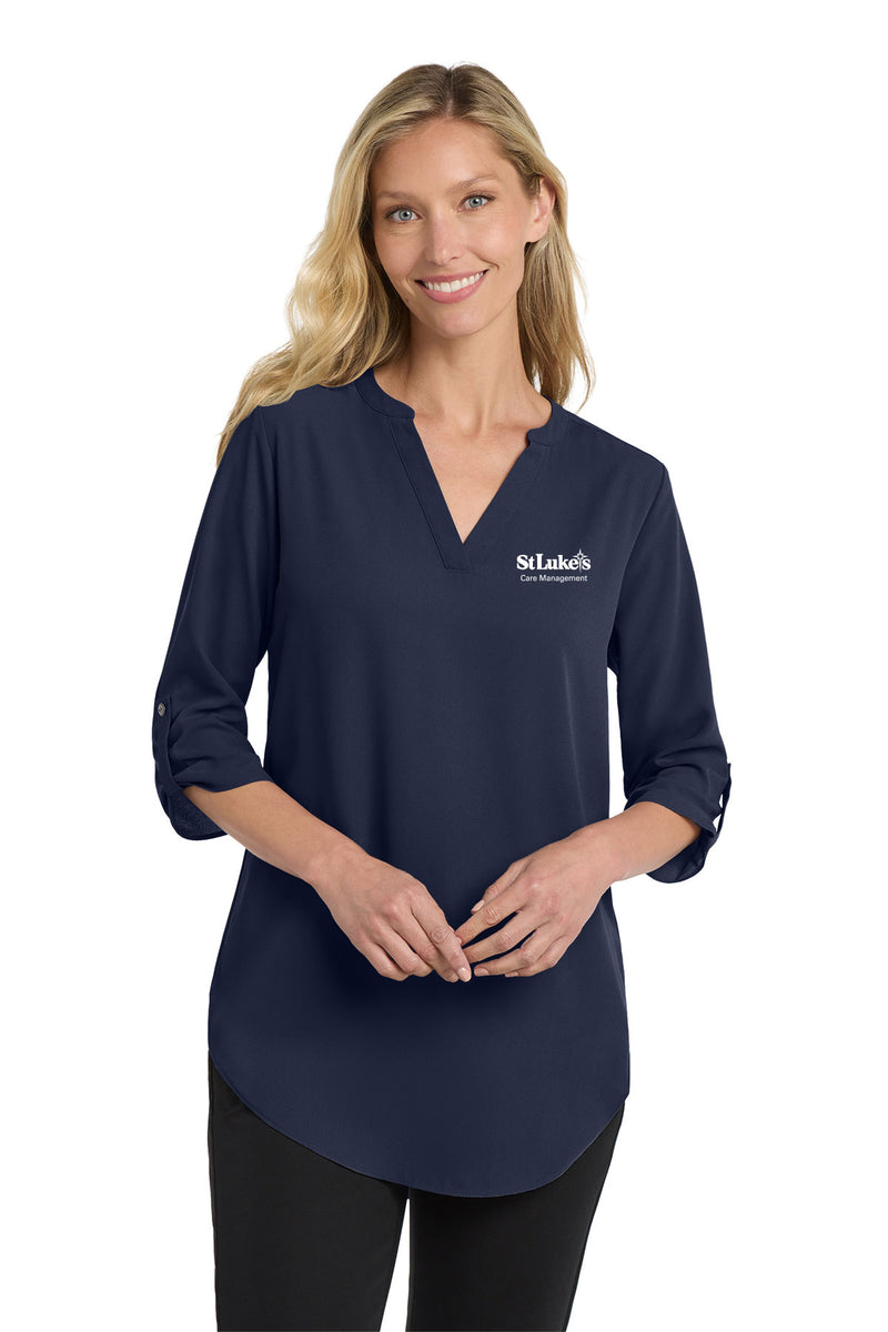 Port Authority Women's 3/4-Sleeve Tunic Blouse - LW701 - Care Management