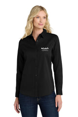 Port Authority Women's Long Sleeve SuperPro React - LW808 - ETS