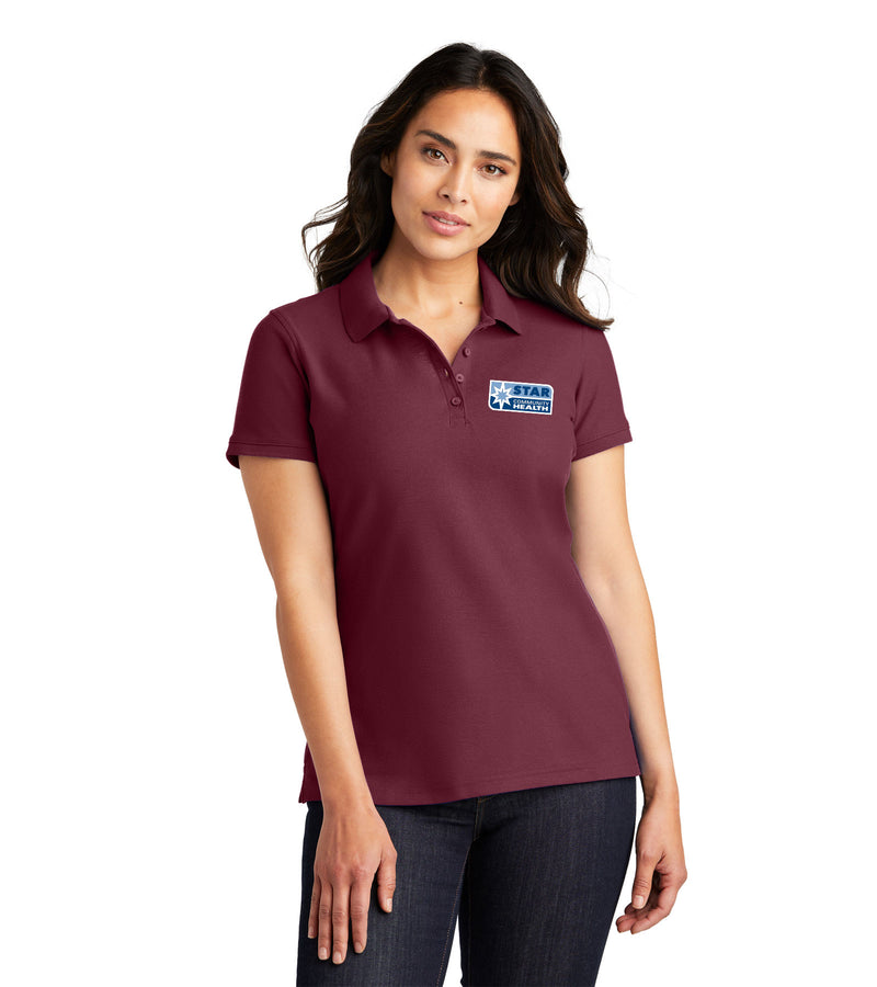 Ladies Port Authority® Core Classic Pique Polo - L100