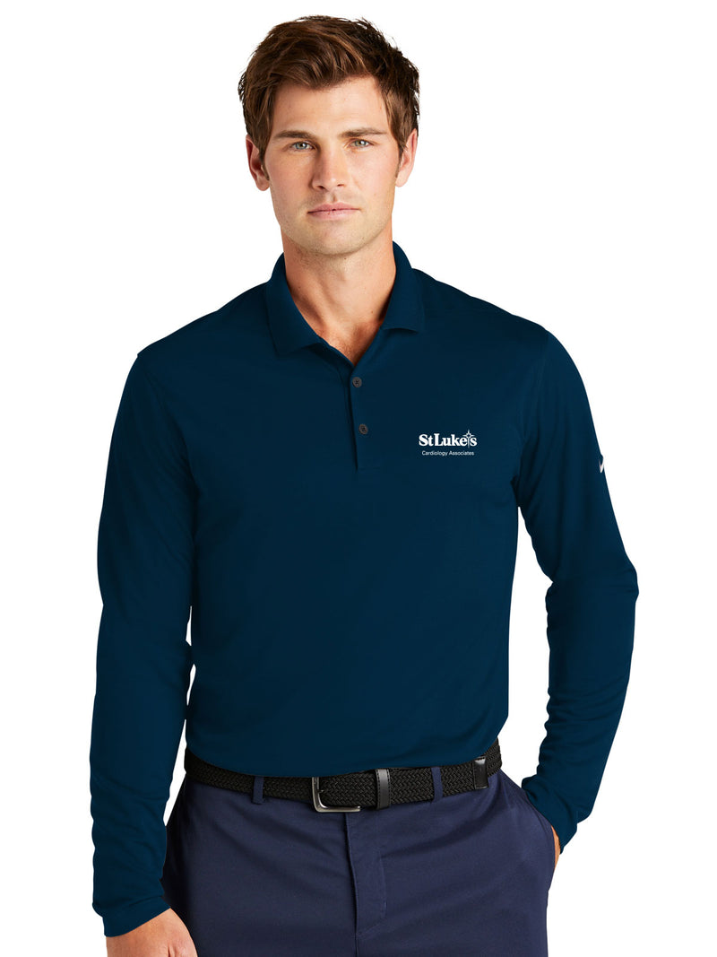 Nike Dri-FIT Micro Pique 2.0 Long Sleeve Polo - NKDC2104 - Cardiovascular