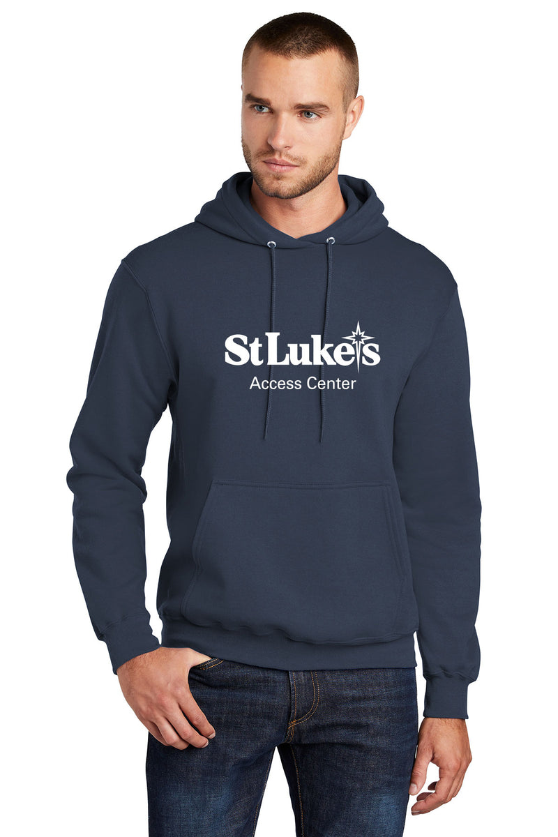 Men's Port & Company Core Fleece Pullover Hooded Sweatshirt - PC78H - Access Center