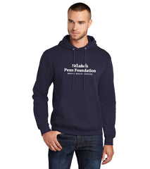 Men's Port & Company Core Fleece Pullover Hooded Sweatshirt - PC78H - Penn