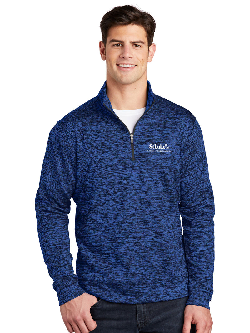 Sport-Tek PosiCharge Electric Heather Fleece 1/4-Zip Pullover - ST226 - CTR