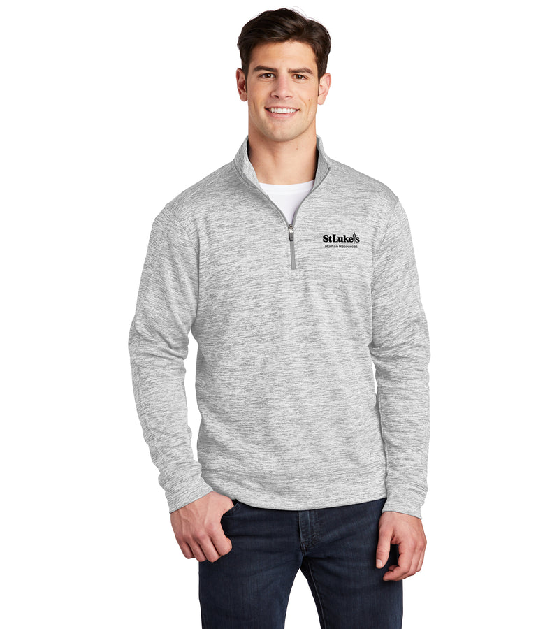 Sport-Tek PosiCharge Electric Heather Fleece 1/4-Zip Pullover - ST226 - HR