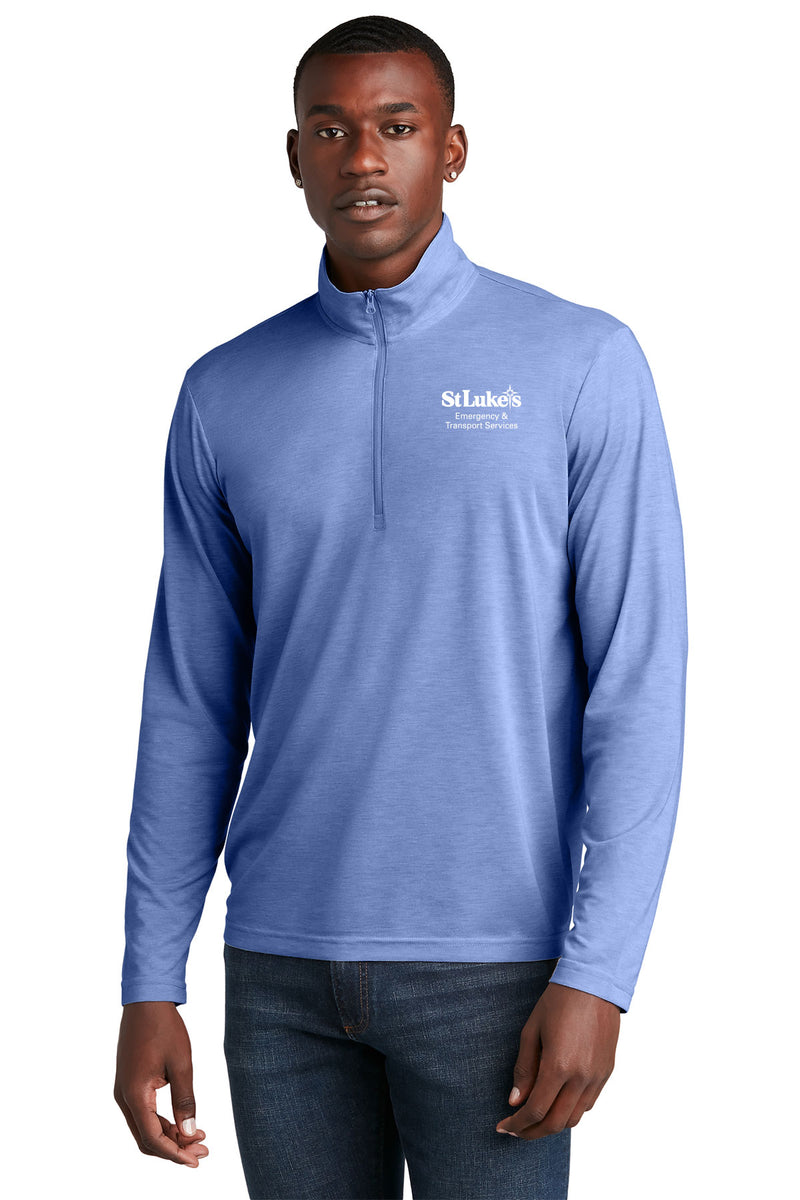 Men's Sport-Tek ® PosiCharge ® Tri-Blend Wicking 1/4-Zip Pullover - ST407 - ETC