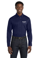 Port Authority Long Sleeve SuperPro React Twill Shirt - W808 - ETS