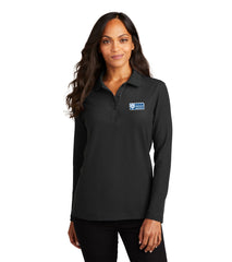 Port Authority® Women's Silk Touch™ Long Sleeve Polo - L500LS