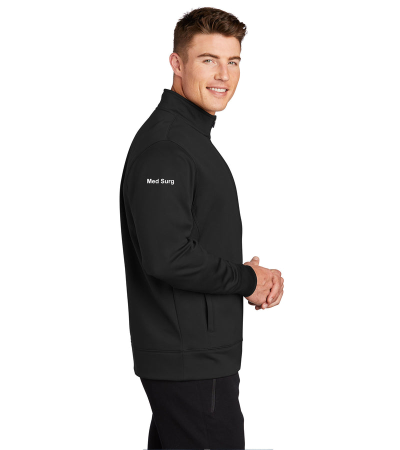 Men's Sport-Tek Sport-Wick Fleece Full-Zip Jacket - ST241- UpperB