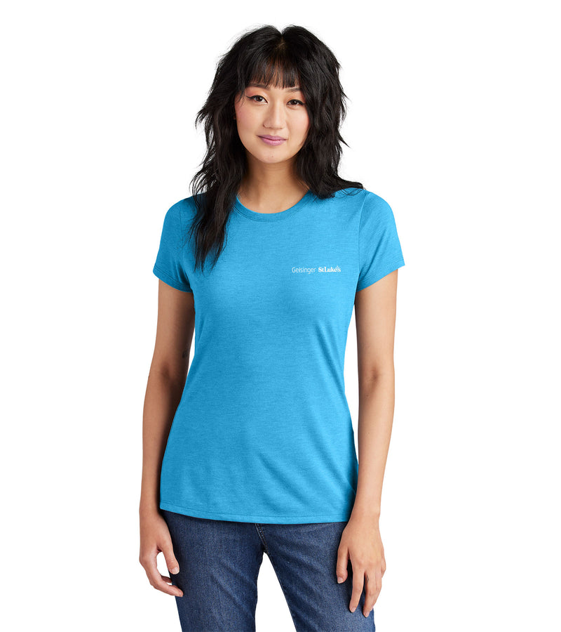 Casual Ladies District Perfect Tri Tee - DM130L - GSL