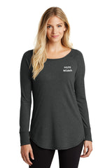 Casual Ladies District Perfect Tri Long Sleeve Tee - DT132L - HOPE