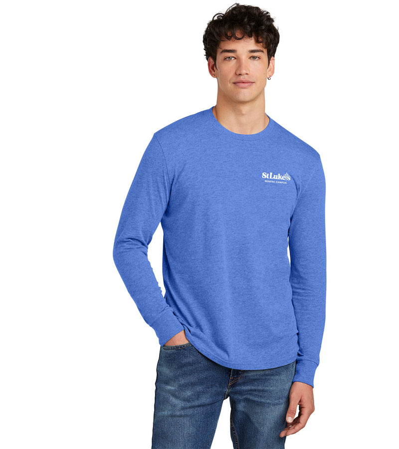 Men's District Perfect Blend CVC Long Sleeve Tee - DT109 - Miners