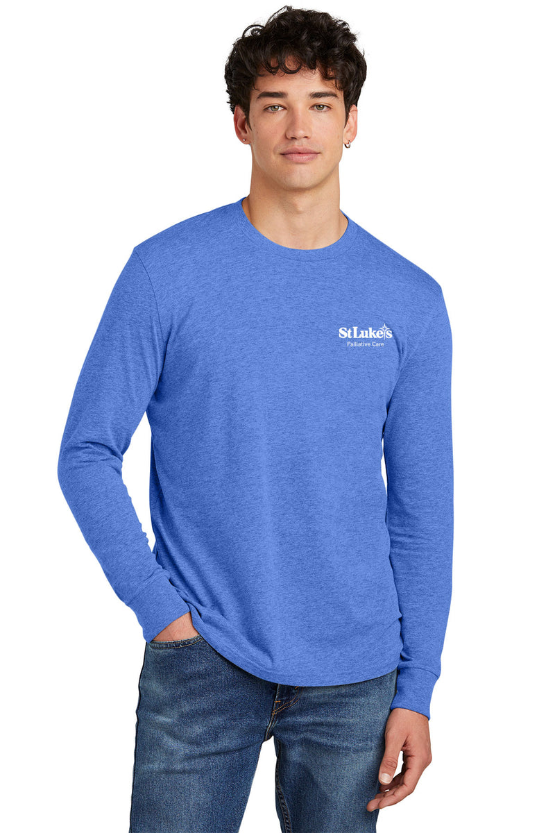 Men's District Perfect Blend CVC Long Sleeve Tee - DT109 -  Palliative