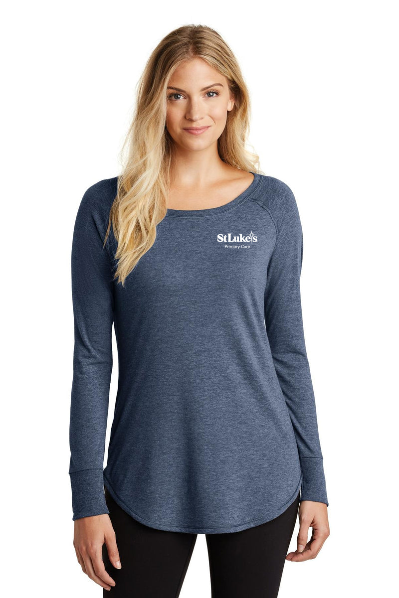 Casual Ladies District Perfect Tri Long Sleeve Tee - DT132L - Primary