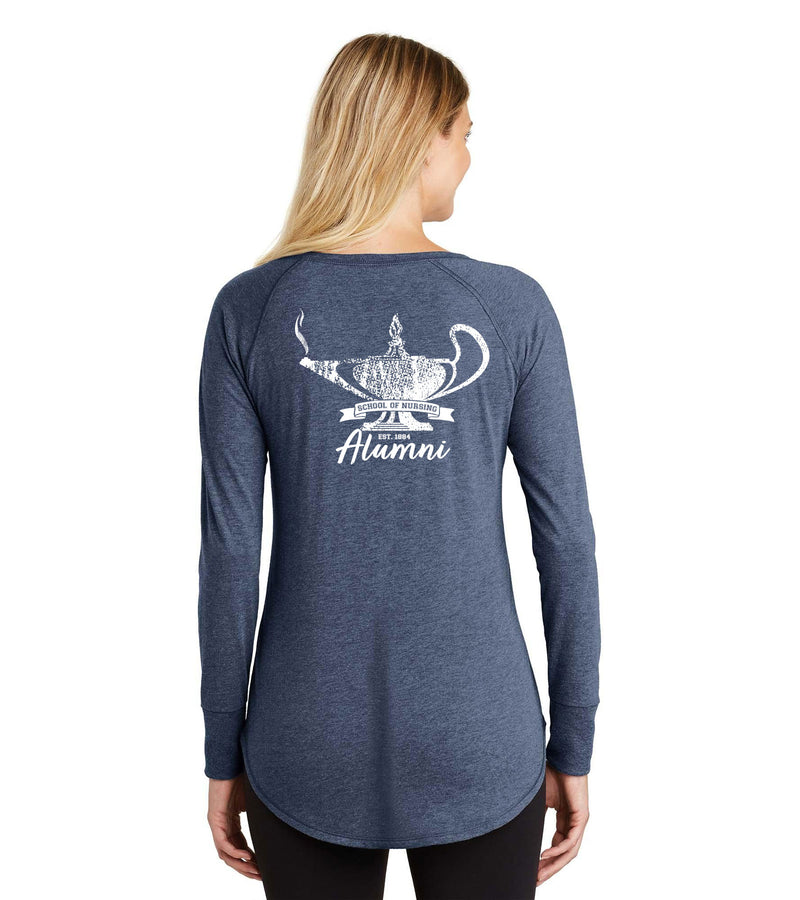 Ladies District Perfect Tri Long Sleeve Tee - DT132L - SONA