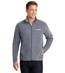 Men's Port Authority® Heather Microfleece Full-Zip Jacket - F235 - Resident