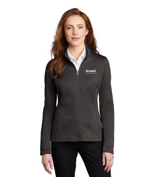 Ladies Port Authority ® Diamond Heather Fleece Full-Zip Jacket - L249