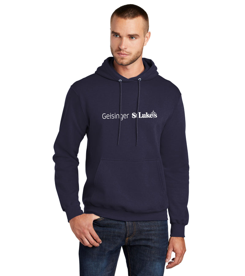 Men's Port & Company Core Fleece Pullover Hooded Sweatshirt - PC78H - GSL