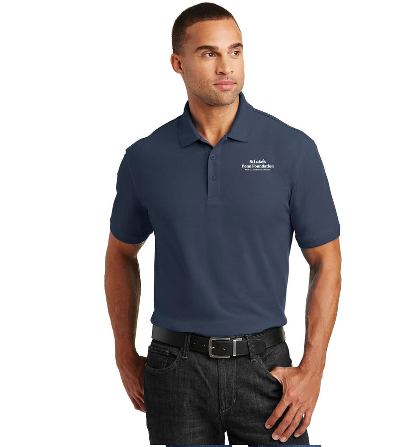 Men's Port Authority Core Classic Pique Polo - K100 - Penn