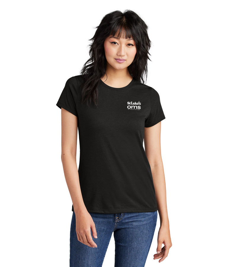 Casual Ladies District Perfect Tri Tee - DM130L - OMS