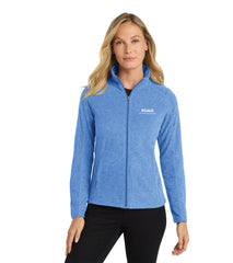 Port Authority® Women's Heather Microfleece Full-Zip Jacket - L235 - WeightM