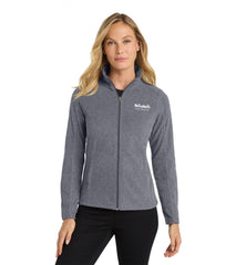 Port Authority® Women's Heather Microfleece Full-Zip Jacket - L235 - HR