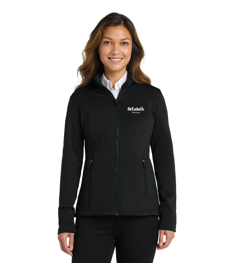 Port Authority Women's Grid Fleece Jacket - L239 - Radiology