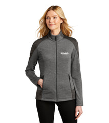 Ladies Port Authority Grid Fleece Jacket - L239 - Trauma