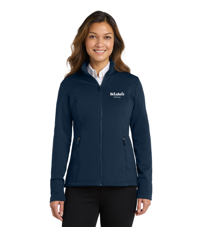 Port Authority Women's Grid Fleece Jacket - L239 - Radiology