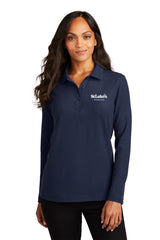 Port Authority® Women's Silk Touch™ Long Sleeve Polo - L500LS - Primary