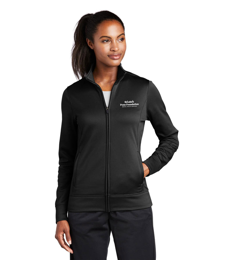 Ladies Sport-Tek Sport-Wick Fleece Full-Zip Jacket - LST241- Penn