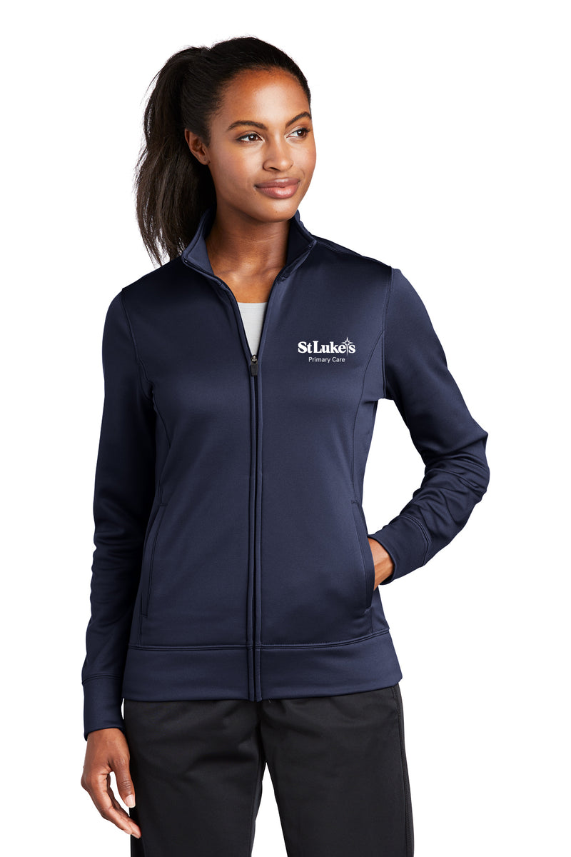 Ladies Sport-Tek Sport-Wick Fleece Full-Zip Jacket - LST241 - Primary