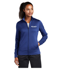 Ladies Sport-Tek Sport-Wick Fleece Full-Zip Jacket - LST241- CRG