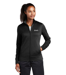 Ladies Sport-Tek Sport-Wick Fleece Full-Zip Jacket - LST241 - UpperB