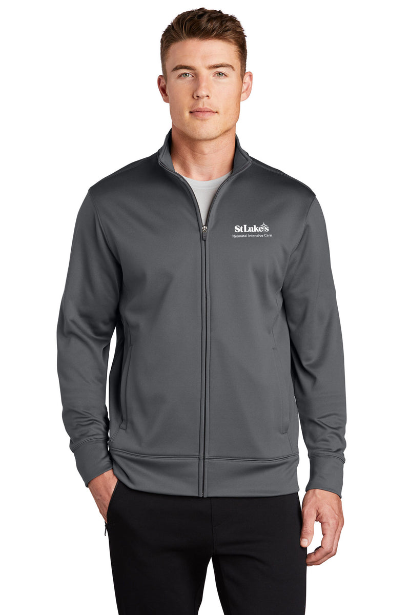 Men's Sport-Tek® Sport-Wick Fleece Full-Zip Jacket - ST241 - NICU