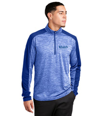 Sport-Tek PosiCharge Electric Heather Colorblock 1/4-Zip Pullover - ST397 - Miners