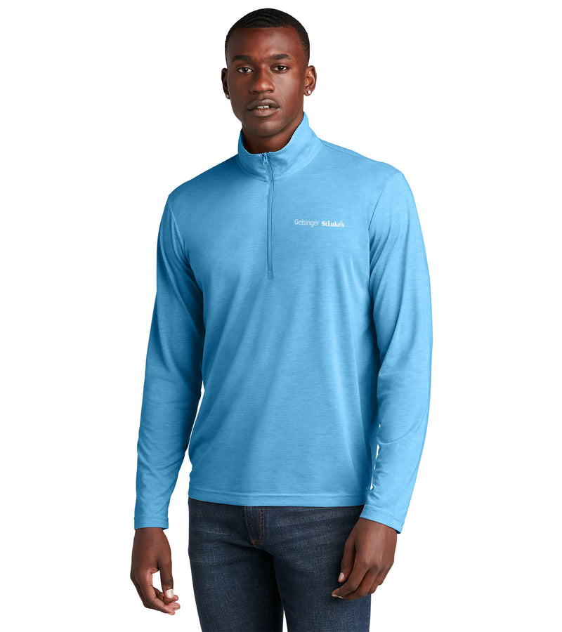 Men's Sport-Tek PosiCharge Tri-Blend Wicking 1/4-Zip Pullover - ST407 - GSL