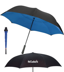 St Luke's 48-Inch Arc Inversion Umbrella - MOCSP