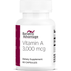 Bariatric Advantage Vitamin A 3,000mcg Capsules 60ct