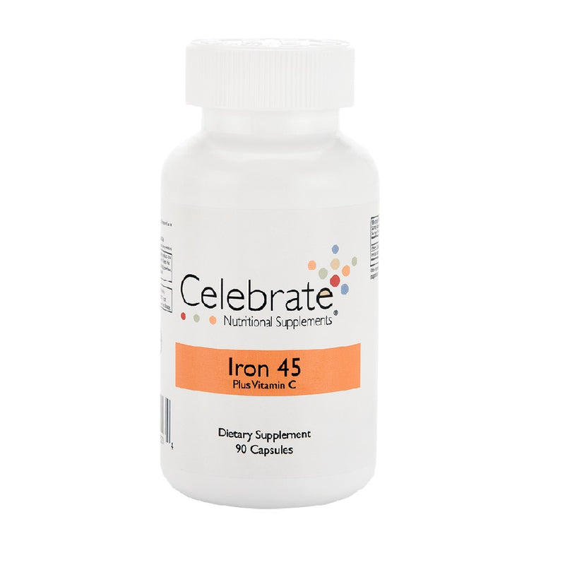 Celebrate Iron 45mg + C Capsule 30ct