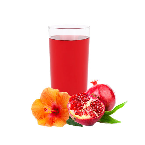 Pomegranate Hibiscus Shake (M)