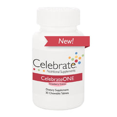 Celebrate ONE MVI Chewable Tablet Iron Free 30ct