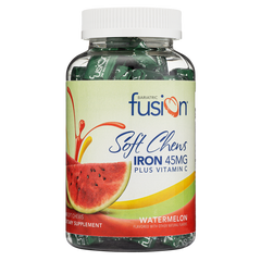 Bariatric Fusion Iron 45mg Soft Chews with Vitamin C